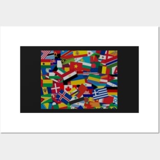 Flags of the world Posters and Art